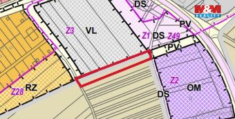 Nabízíme k prodeji pole o rozloze 2005 m² v katastrálním úze