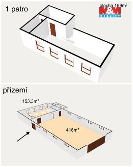 Nabízíme k pronájmu výrobní objekt v klidné části v blízkost