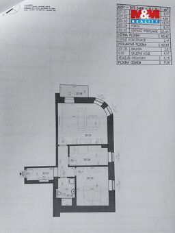 Pronájem bytu 3+kk, 62 m² v Čáslavi. Nově zrekonstruovaný by
