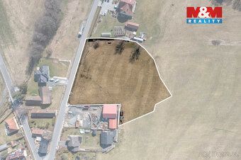 Prodej stavebního pozemku 6 009 m² Železný Újezd. Nabízím k 
