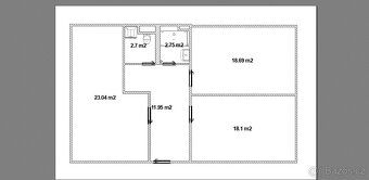 Nabízíme k prodeji prostorný byt 3+kk o užitné ploše 77 m² n
