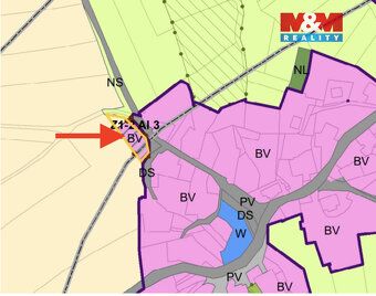 Nabízíme k prodeji stavební pozemek o výměře 1 158 m², nachá