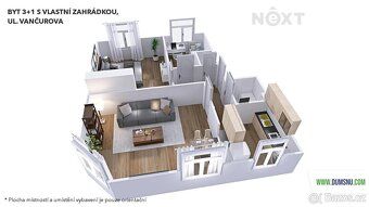 Hledáte prostorné bydlení na pár měsíců, přitom v klidné lok