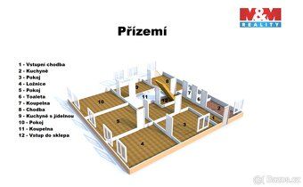 Nabízíme samostatně stojící rodinný dům se zahrádkou a s při
