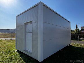 Modulová zateplená garáž- š.3160 x d.6100 x v.3180 mm, beton