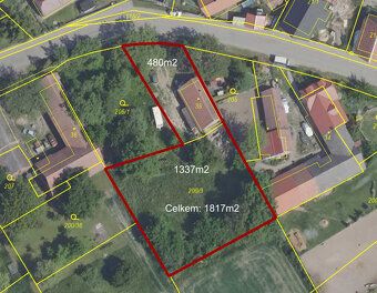 Nabízím k prodeji dva stavební pozemky v obci Vlačice - Výča