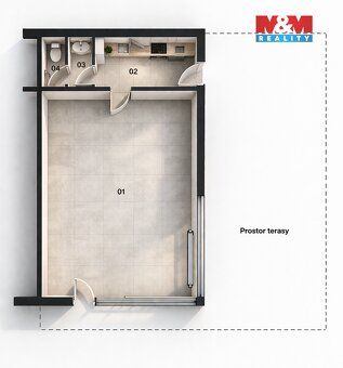 Nabízíme k pronájmu komerční prostor o velikosti 57 m² v atr
