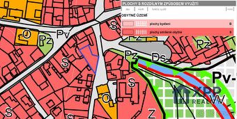 Nabízíme k prodeji stavební pozemek o výměře 696 m² v centru