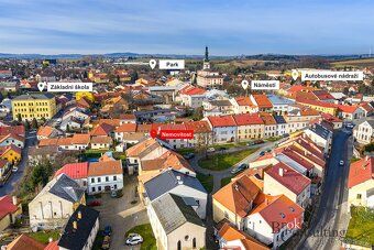 Výjimečný historický dům s terasou na Karlově náměstí v Poln