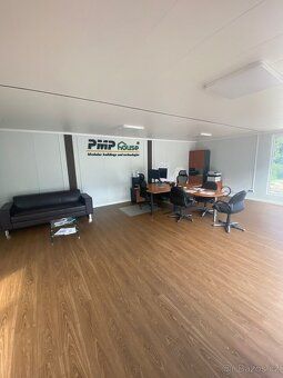 Nabízíme k prodeji sestavu tří kancelářských kontejnerů PMP 