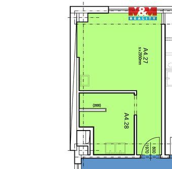 Nabízíme k pronájmu ordinaci o celkové výměře 22 m² situovan