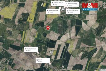 Nabízíme k prodeji pozemek k bydlení o rozloze 837 m² v klid