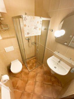 Pronajmu nově zrekonstruovaný apartmánový byt 2+kk. Obývací 