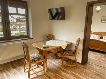 Pronajmu nově zrekonstruovaný apartmánový byt 2+kk. Obývací 