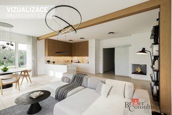 Prodej novostavby rodinného domu/bytu 5+kk, 160m² plochy s g
