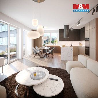Nabízíme k prodeji moderní byt 3+kk o užitné ploše 91 m², kt