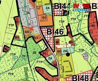 Prodáváme atraktivní parcelu o rozloze 1093 m², která se nac