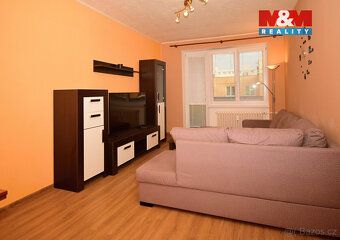 Pronájem pěkného, udržovaného bytu 3+1 (4 místnosti) o užitn