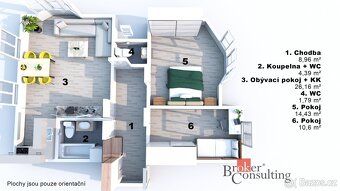 Prodej, byty/3+kk, 73 m2, Stěžery , Hradec Králové [ID 83131
