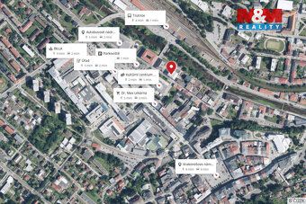 Pronájem bytu 2+kk v 4. nadzemním podlaží zděného domu v cen