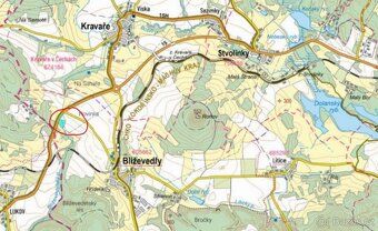 Prodám lesní pozemek v k.ú. Blíževedly. Jedná se o p.č. 1313