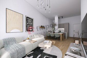 Nový byt 3kk, 104 m² + terasa 40 m², 2 NP s jižní orientací,