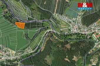 Prodej lesních pozemků o výměře 9123 m2 v katastru obce Malá