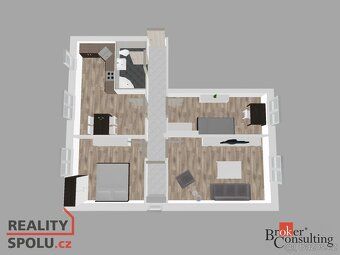Pronájem, byty/3+1, 75 m2, 34802 Staré Sedlo, Tachov [ID 834