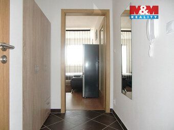 Nabízíme k podnájmu světlý a plně zařízený byt 1+kk s balkon
