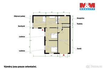Prodej samostatného rodinného domu 3+kk (užitná plocha 92 m²