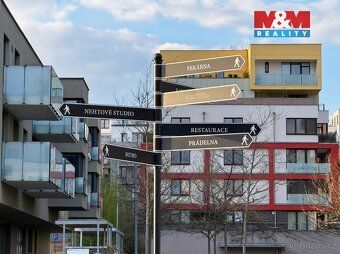 Pronájem bytu o dispozici 1+kk o užitné ploše 29,3 m² s balk