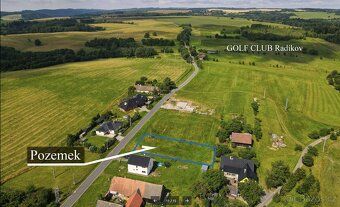 Stavební pozemek 1092 m² – Radíkov u Hranic Kompletní inžený