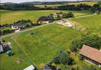 Stavební pozemek 1092 m² – Radíkov u Hranic Kompletní inžený