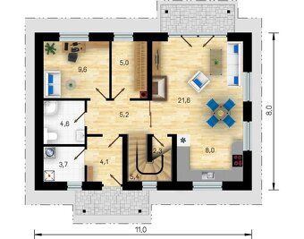 Nabízíme k prodeji stavební pozemek o výměře 1034 m² v obci 