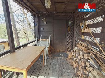 Nabízíme pronájem samostatné dřevěné chaty v rekreační oblas