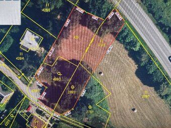 Prodej stavebního pozemku o velikosti 1.916m2 v obci Kuks. P
