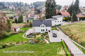 Moderní rodinný dům 5+1 se zahradou - Mnichovice.
Nabízíme n