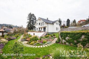 Moderní rodinný dům 5+1 se zahradou - Mnichovice.
Nabízíme n