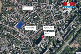 Pronájem bytu 1+kk, 35 m² s prostornou lodžií v Hradci Králo