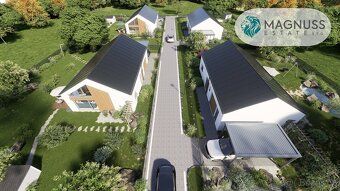 Na klidném a pečlivě zvoleném místě vzniká moderní pasivní b