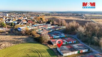 Prodej garáže na okraji obce Nýřany, na vlastním pozemku o c