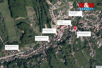 Nabízíme prodej pozemku o celkové ploše 1242 m2 se zastavěno