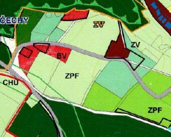 Nabízíme k prodeji pozemek o velikosti 1390 m2 v klidné část