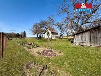 Prodej zahrady 5040 m², s chatou 47 m². V klidné lokalitě v 