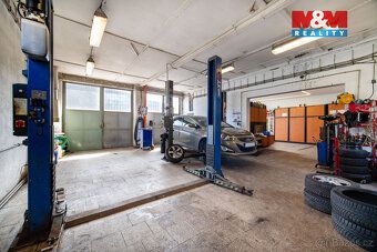 Nabízíme k pronájmu jednopodlažní cihlovou stavbu autoservis