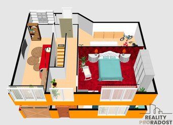 Pronájem domu 3+kk, Rájec-Jestřebí – dlouhodobý pronájem, ce