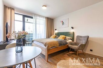 Nabízíme k prodeji moderní apartmán 1+kk o celkové podlahové