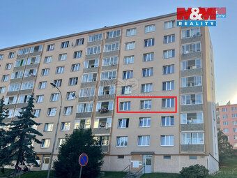 Nabízíme k podnájmu byt 2+1 ve 2. patře panelového domu v ul