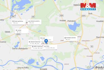 Na prodej je řadový rodinný dům v klidné části obce Rybitví,