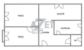 Nabízíme k prodeji bytovou jednotku 2+1 o velikosti 57 m2. b